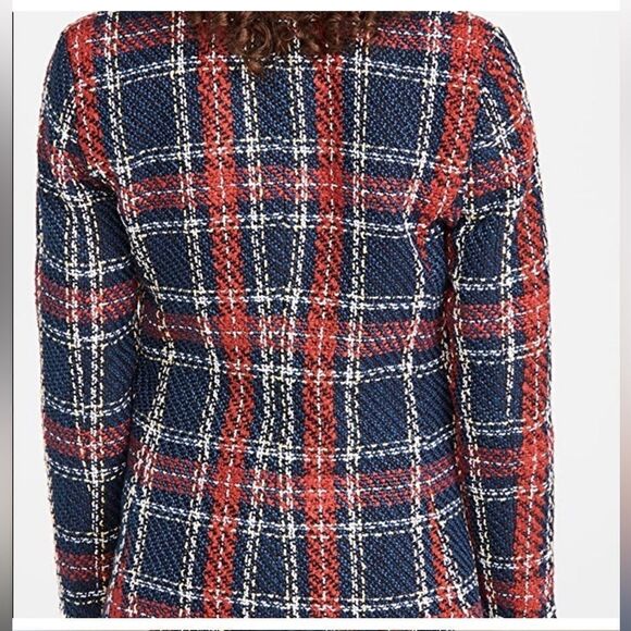 Blank NYC Plaid Double Breasted Prep School Blazer size Large - Picture 4 of 16